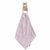 XKKO Hryzátko BMB s plienkou - Chevron Baby Pink