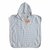 XKKO BMB Scandinavian Chevron Bambusové pončo, baby blue, veľ. 2, 2-3roky