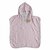 XKKO BMB Scandinavian Chevron Bambusové pončo, baby pink, veľ. 1,  1-2roky