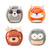 Little Big Friends Sada loptičiek Roly Poly - Les