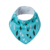 SIMED Bavlnený podbradník s nepriepustnou PUL vrstvou, diamonds