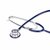 GIMA TRAD DOUBLE HEAD, Stetoskop pro interní medicínu, modrý