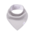 SIMED Bavlnený podbradník s nepriepustnou PUL vrstvou, grey