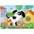 DoDo Puzzle s podložkou - Puppy 21 dielikov