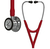 Littmann Cardiology IV Mirror-Finis, Stetoskop kardiologický, bordový 6170