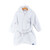 XKKO BIO Bavlnený župan Organic - White Stars, 6-12m, biely