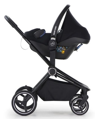 Crescent Ultra Rám kočíka Crescent Ultra, čierny/chrómový