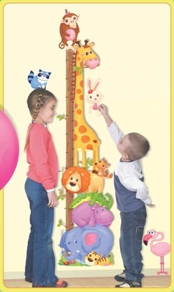 Nástěnné dekorace, Nástěnný metr, Safari