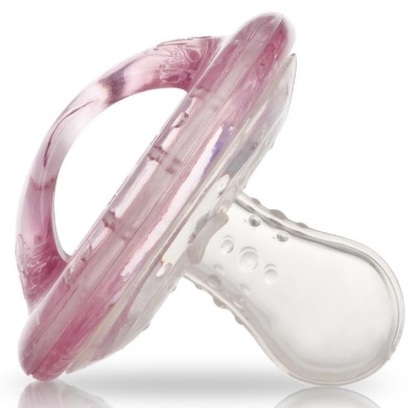 Nuby Silikonový uklidňující dudlík, 6-12m