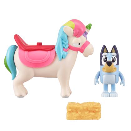 BLUEY Unipony ride set, Jednorožec - set figurek a příslušenství