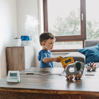 VICKS  V70, Vlhkomer a teplomer 2v1