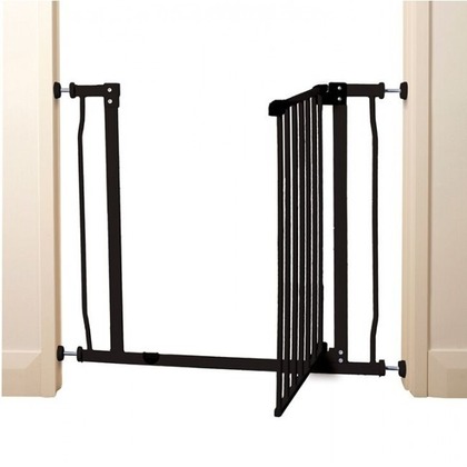 Dreambaby Liberty Tall Gate Sicherheitsbarriere für Tiere (B: 75–82 cm x H: 95 cm), schwarz