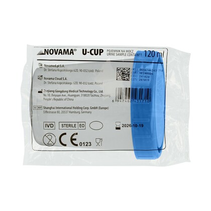 NOVAMA U-CUP Nádoba na moč, 1 ks
