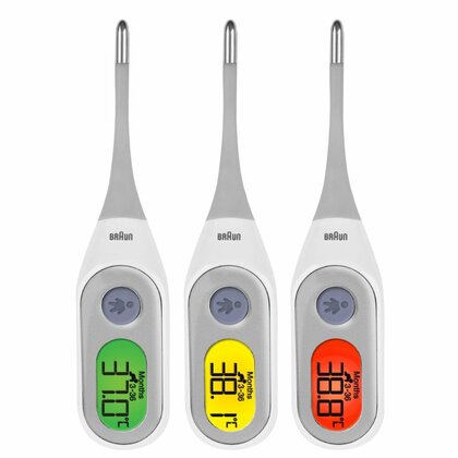 BRAUN PRT 2000 teplomer so systémom "AGE Precision" a s ohybnou špičkou