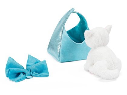 TRUDI PETS - Módní taška s mazlíčkem, modrá, 0m+