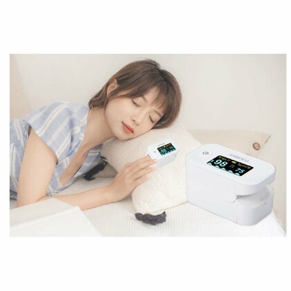 Jumper JPD-500G, pulzoximéter, fehér