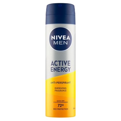 NIVEA Men Active Energy izzadásgátló spray, 150 ml