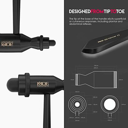 MDF TROMNER 555, Neurologické kladívko, černé