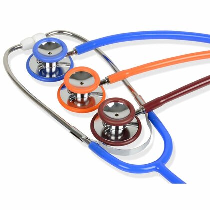 GIMA WAN DOUBLE HEAD, Stetoskop pro interní medicínu, modrý