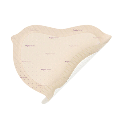 MOLNLYCKE Mepilex Border Sacrum 22x25cm Obvaz k použití kolem křížové kosti, 5ks