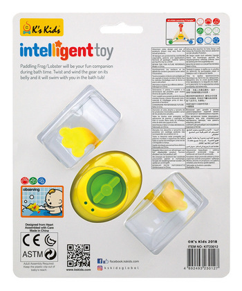 Ks Kids Plávajúca hračka do vane - žaba
