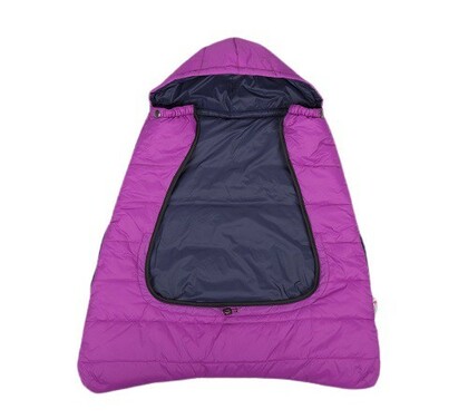 CuddleCo Comfi-Cape, Fusak do kočíka/autosedačky/nosič 2v1, 25x12cm, čierny/fuchsia