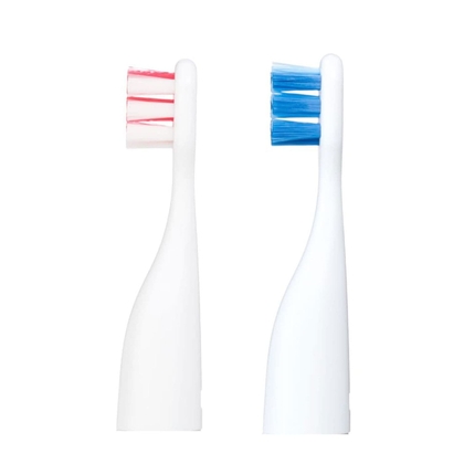 VITAMMY SMILE náhradní násady na dětské zubní kartáčky Smile, 2ks, růžová / modrá