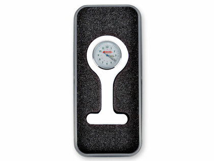 GIMA Ošetrovateľské hodinky v hliníkovom boxe, modré