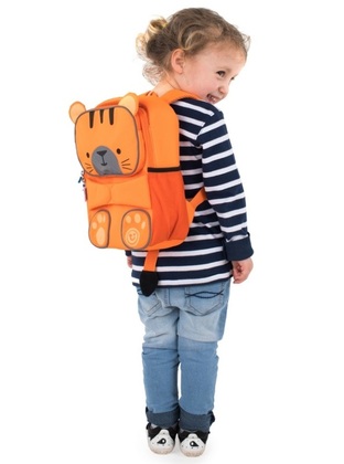 Trunki Toddlepak Batoh, Tyger Tipu, oranžový