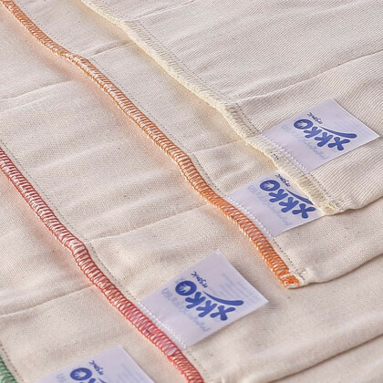 XKKO Organic Viacvrstvové plienky (4/8/4)  NATURAL - Infant