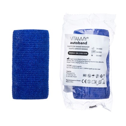 VITAMMY Autószalag Öntapadó kötés, kék, 10cmx450cm