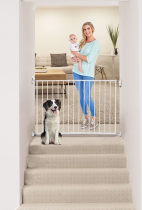 Dreambaby Sicherheitstor Arizona (Breite 68-112 cm x Höhe 68 cm) Weiß