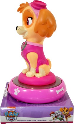 Kids Euroswan 3D nočné svetlo - Paw Patrol, Skye