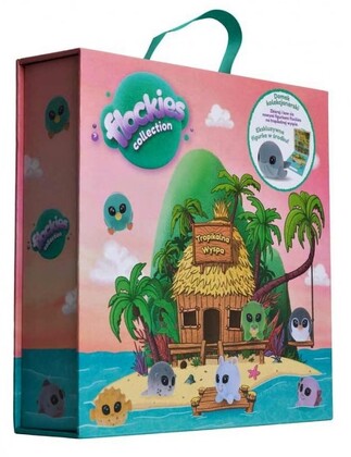 Flockies Pension - Domček pre zvieratká/ Penzión na Tropickom Ostrove + figúrka