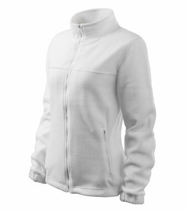 Primastyle Damen medizinisches Fleece-Sweatshirt DENISA, weiß, groß. M