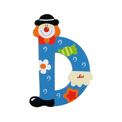 SEVI Písmenko D - Klaun