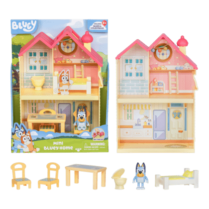 BLUEY Mini Home Playset, Domů - set figurka s příslušenstvím
