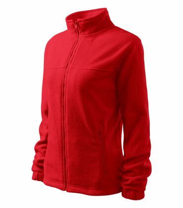 Primastyle Damen medizinisches Fleece-Sweatshirt DENISA, rot, groß. MIT
