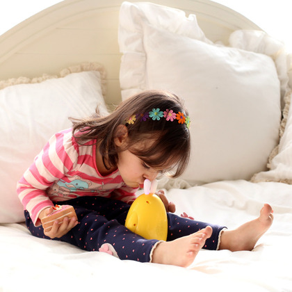 Alilo Alilo Happy Bunny, Interaktívna hračka, Zajko žltý, od 3r+