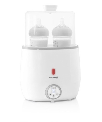 Miniland Ohrievač fliaš a sterilizátor na dve fľaše 3v1