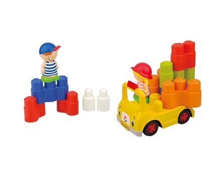 Ks Kids Ferngesteuerter Schulbus – Bausteinset