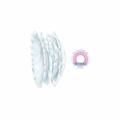 Chicco Natural Feeling Antibakteriální prsní vložky, 60ks