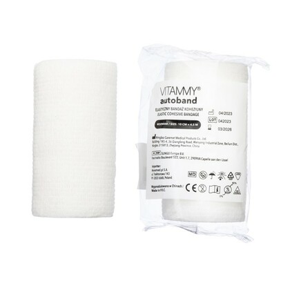 VITAMMY Autószalag Öntapadó kötés, fehér, 10cmx450cm