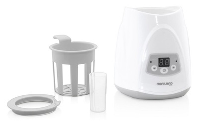 Miniland Ohřívač lahví a sterilizátor s displejem