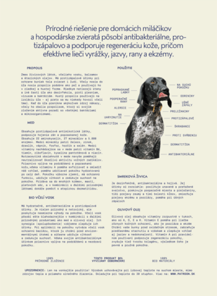 Patroon Bio Léčivý balzám pro zvířata, 60g