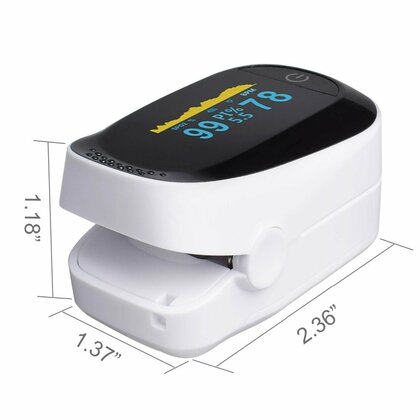 IMDK C101A2, Pulzný oxymeter OLED s 8 hodinovou pamäťou