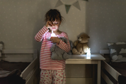 Olala Boutique LED Nočné svetlo, Zajkovia,  3ks