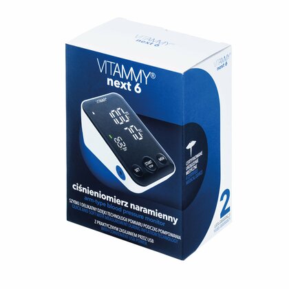 VITAMMY NEXT 6 Ramenný tlakomer USB-C napájaním