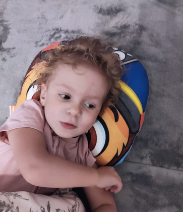 Nickelodeon Opierka hlavy / cestovný vankúš Paw Patrol-Chase, 2r+