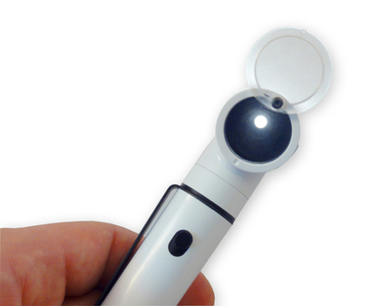 Riester e-scope® Optický otoskop s inovativním 3,7V (5500 K) LED světlem, v pouzdru, černý